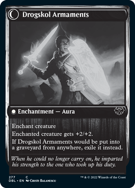 Drogskol Infantry // Drogskol Armaments [Innistrad: Double Feature] - 0