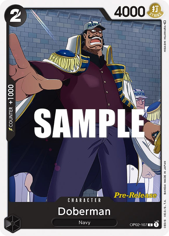 Doberman [Tarjetas de prelanzamiento de Paramount War] 
