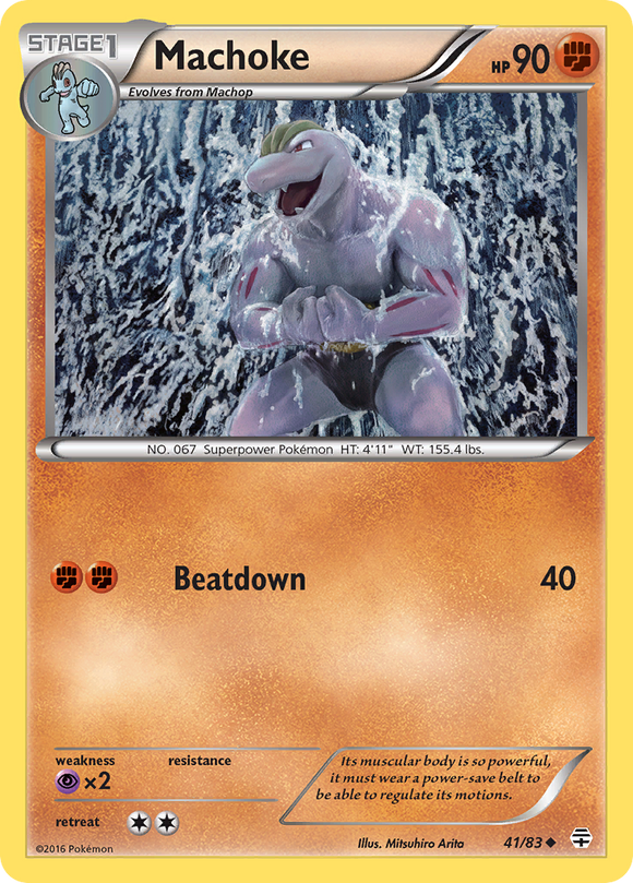 Machoke (41/83) [XY: Generaciones] 