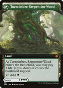 Simbiosis de madera torneada // Madera torneada, madera serpentina (ilustración ampliada) [Zendikar Rising] -2