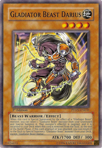 Bestia Gladiador Darius [PTDN-EN031] Común 