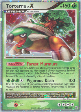 Torterra LV.X (122/130) [Diamante y Perla: Conjunto básico] 
