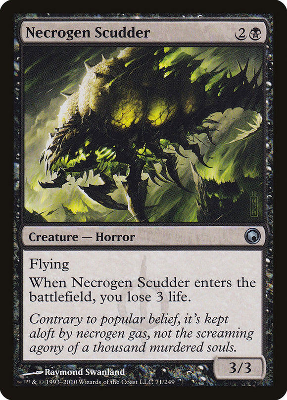 Scudder necrógeno [Cicatrices de Mirrodin] 