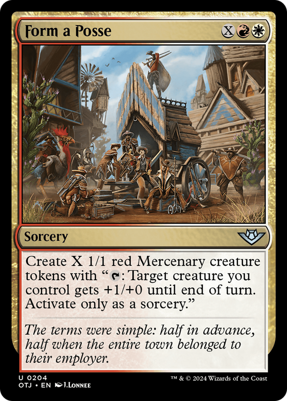 Formar un grupo [Forajidos de Thunder Junction] 