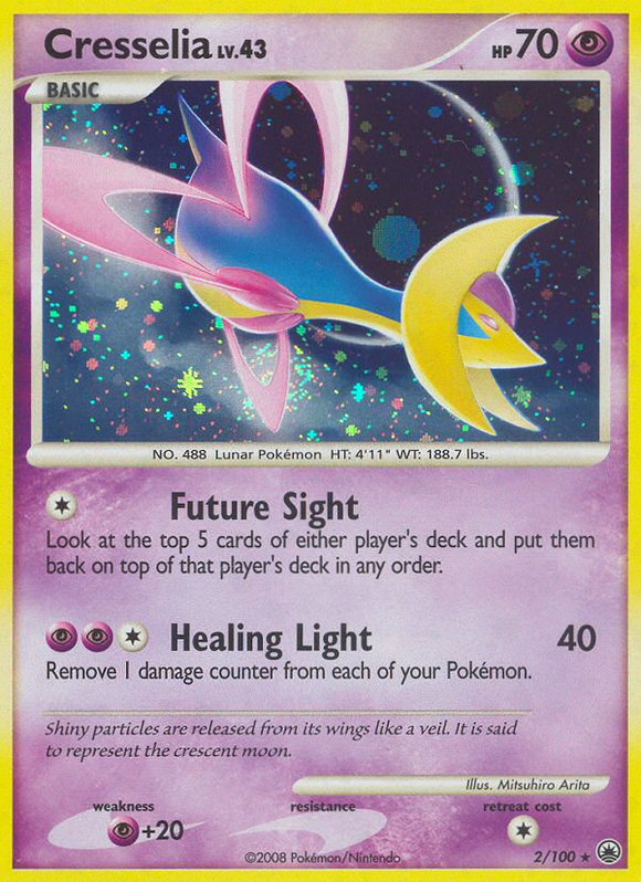 Cresselia (2/100) [Diamante y Perla: Amanecer majestuoso] 