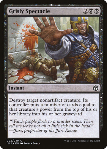 Espectaculo macabro [Iconic Masters] 