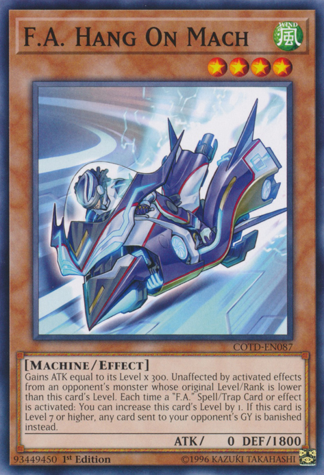 FA Hang On Mach [COTD-EN087] Común 