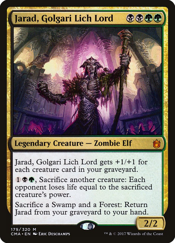 Jarad, Señor Lich Golgari [Antología del Comandante] 