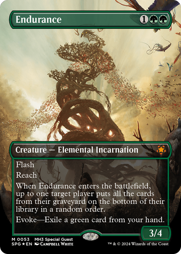 Endurance (sin bordes) (lámina texturizada) [Invitados especiales de Modern Horizons 3]