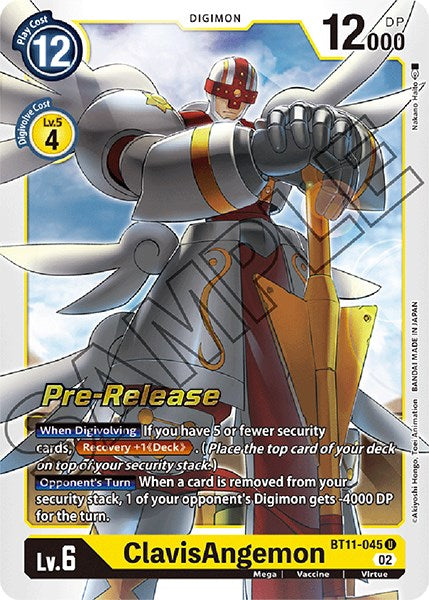 ClavisAngemon [BT11-045] [Promociones previas al lanzamiento de la fase dimensional] 