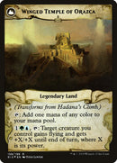 El ascenso de Hadana // Templo alado de Orazca [Promociones de prelanzamiento de Rivals of Ixalan] -2