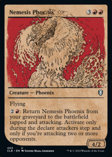Nemesis Phoenix (Escaparate) [Commander Legends: Battle for Baldur's Gate] 