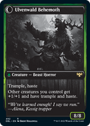 Ulvenwald Oddity // Ulvenwald Behemoth [Innistrad: Double Feature]-2