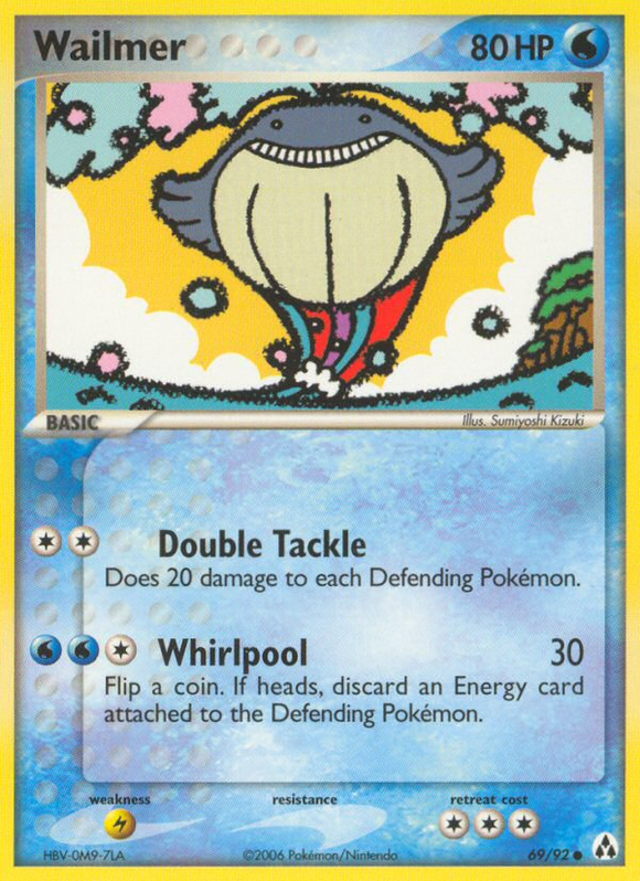 Wailmer (69/92) [EX: Creador de leyendas] 