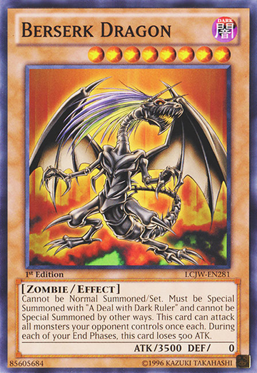 Dragón Berserk [LCJW-EN281] Común 
