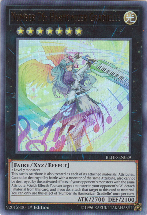 Número 76: Harmonizer Gradielle [BLHR-EN029] Ultra raro 