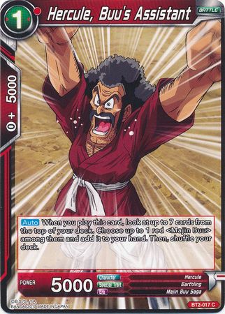 Hercule, asistente de Buu (BT2-017) [Fuerza de la Unión] 