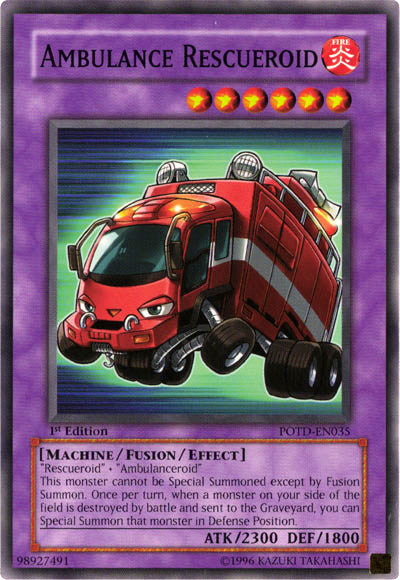Ambulancia Rescueroid [POTD-EN035] Común 