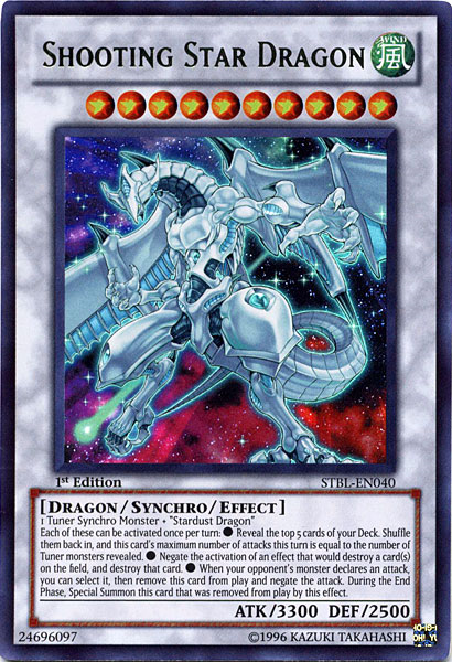 Dragón estrella fugaz [STBL-EN040] Ultra raro 