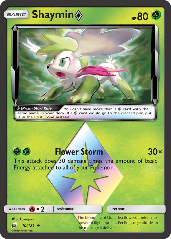 Shaymin (10/181) (Estrella Prisma) [Sol y Luna: Unen fuerzas] 