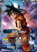 Son Goku // Super Saiyan Blue Son Goku Returns (Gold-Stamped) (P-399) [Promotion Cards]-1