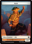 Ally (0006) // Soldier (0002) Double-Sided Token [Avatar: The Last Airbender Tokens]-1