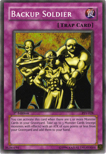 Backup Soldier [PSV-028] Super Rare