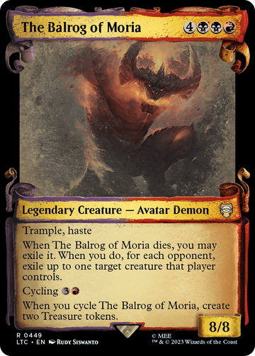 El Balrog de Moria [El Señor de los Anillos: Cuentos de la Tierra Media: Pergaminos de presentación del comandante] 
