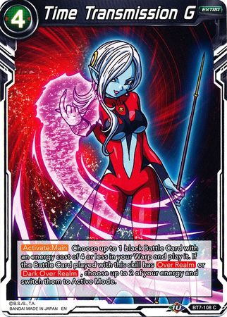 Transmisión temporal G (BT7-108) [El asalto de los saiyajin] 