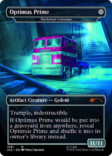 Darksteel Colossus - Optimus Prime (Borderless) [Secret Lair Drop Series] - 0