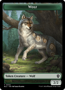 Goat // Wolf (032) Double-Sided Token [Bloomburrow Commander Tokens]-2