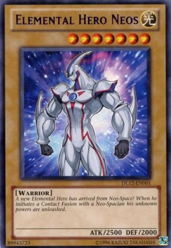Héroe elemental Neos (morado) [DL12-EN001] Raro 