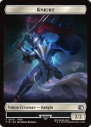 Hero (0003) // Knight Double-Sided Token [FINAL FANTASY Tokens]-2