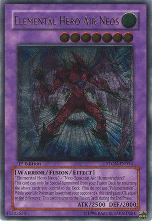 Elemental Hero Air Neos [STON-EN034] Ultimate Raro 