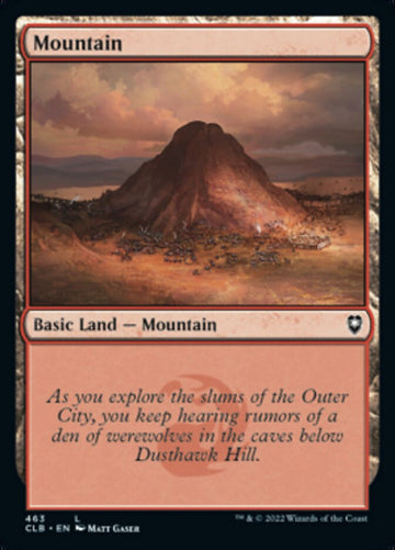 Montaña (463) [Commander Legends: Batalla por la Puerta de Baldur] 