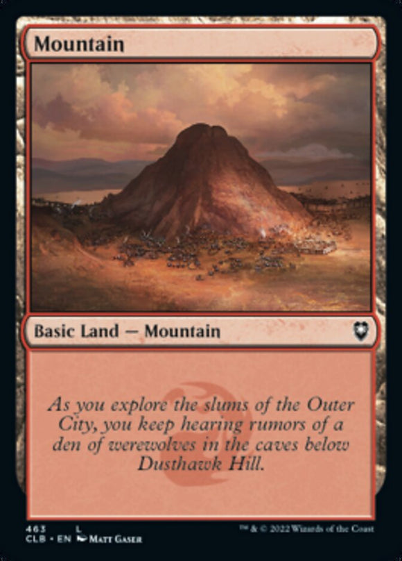 Montaña (463) [Commander Legends: Batalla por la Puerta de Baldur] 