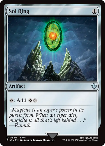 Sol Ring (0356) [FINAL FANTASY Commander]