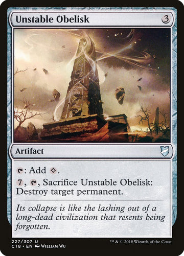 Obelisco inestable [Commander 2018] 
