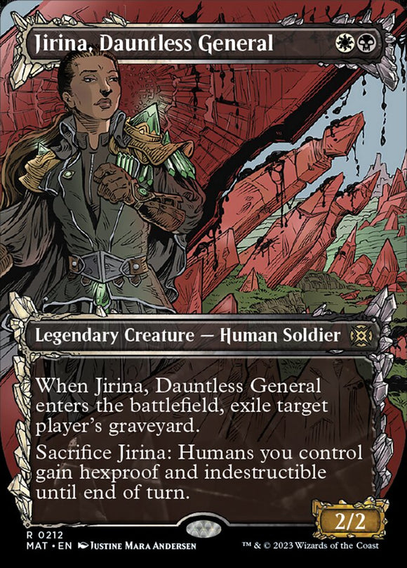 Jirina, general intrépida (figura de Halo con relieve) [March of the Machine: The Aftermath] 