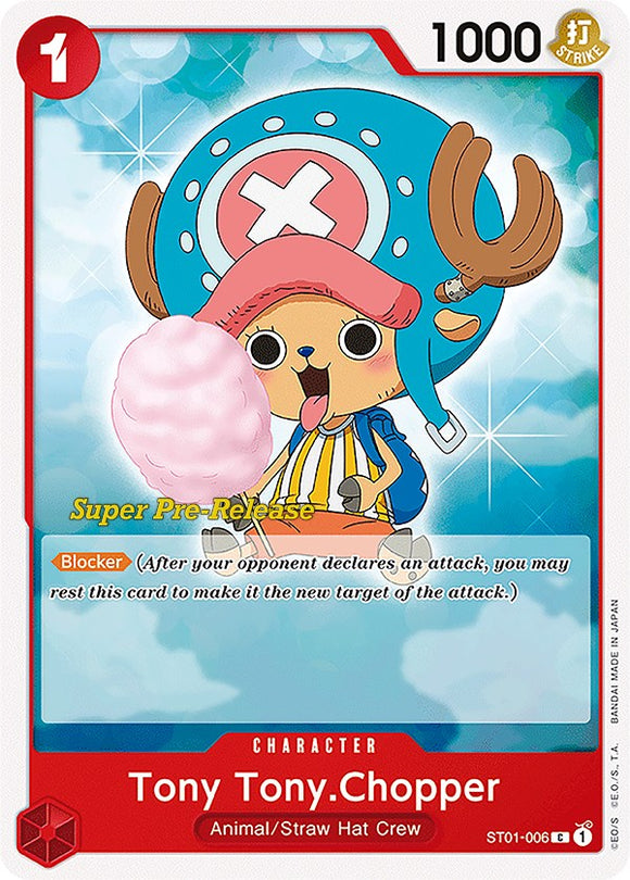 Tony Tony.Chopper [Super Mazo de inicio de prelanzamiento: Tripulación del Sombrero de Paja] 