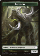 Angel // Elephant Double-Sided Token [Double Masters Tokens]-2