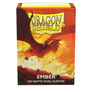 Dragon Shield: Fundas estándar de 100 ct - Ember (mate doble) -1