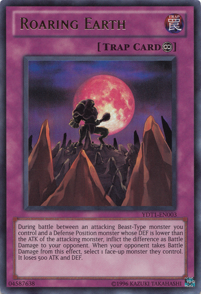 Tierra rugiente (5D's Duel Transer) [YDT1-EN003] Ultra raro 