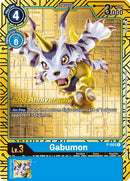 Gabumon [P-003] (2nd Anniversary Card Set) [Promotional Cards]-2