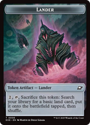 Beast (0006) // Lander Double-Sided Token [Edge of Eternities Tokens]-1