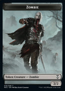 Zombie // Goat Double-Sided Token [Streets of New Capenna Commander Tokens]-1