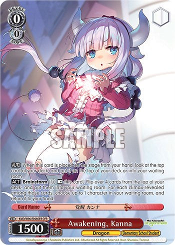 Despertar, Kanna [La doncella dragón de la señorita Kobayashi] 