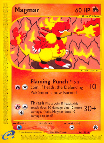 Magmar (86/165) [Expedición: Conjunto básico] 
