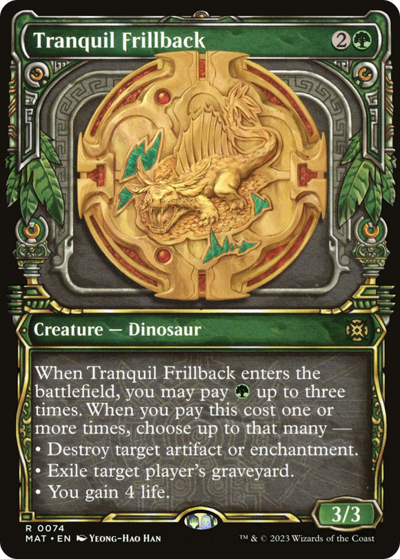 Tranquil Frillback (Escaparate) [La marcha de la máquina: Las secuelas] 