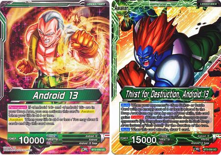 Androide 13 // Sed de destrucción, Androide 13 (BT3-056) [Mundos cruzados] 